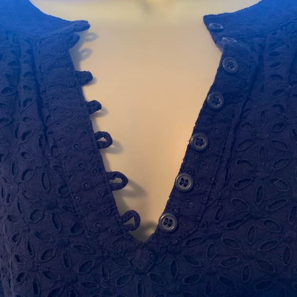 Population floral mesh top - Picture 3 of 6